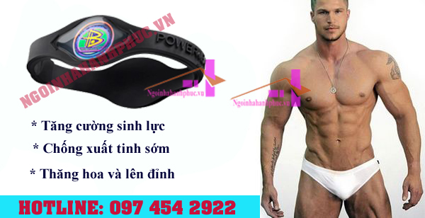 Tăng sinh lực với vòng đeo tay Xpower Vip Tăng sinh lực với vòng đeo tay Xpower Vip